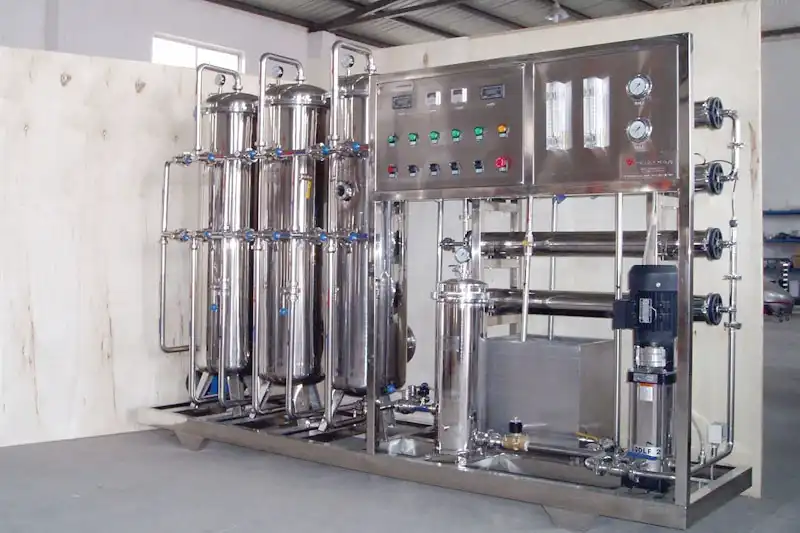 Deionized pure water treatment machine