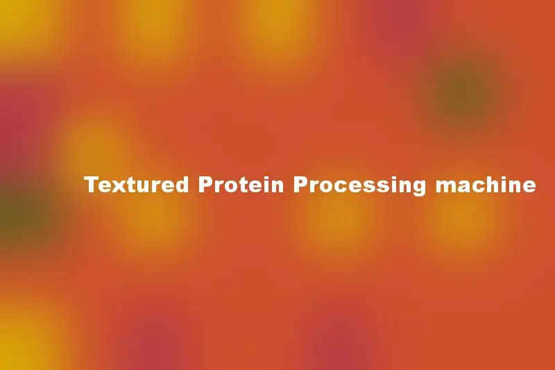 Textured Protein Processing machine